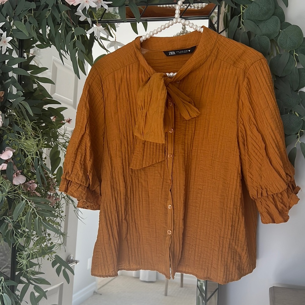 Zara bow top